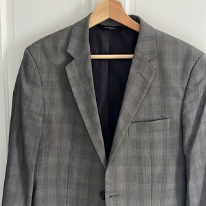 Banana Republic Blazer - Grey Checkered 38R
